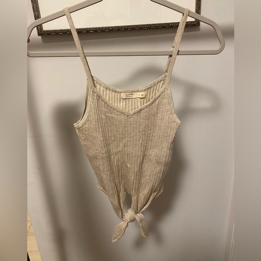 Cropped tank top